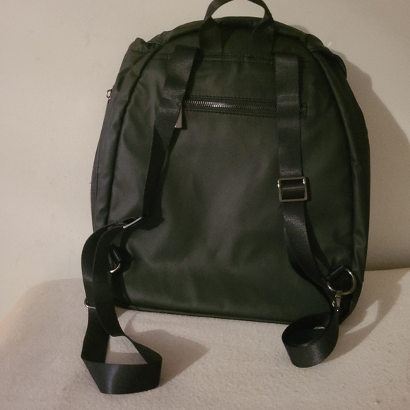 Ashley Black Mini Vinyl Backpack - Picture 4 of 8